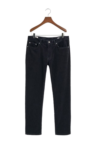 Calças slim - Azul-escuro