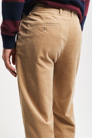 Calças chino slim - Bege