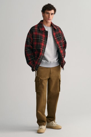 Calças cargo - Caqui