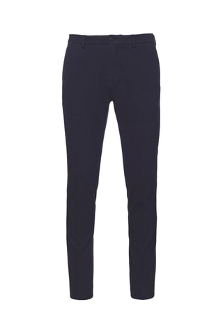 Calças slim - Azul-marinho