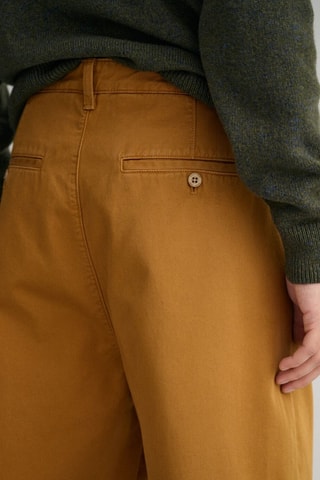 Calças - Castanho-claro