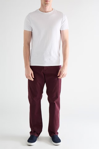 Calças de ganga - Bordô