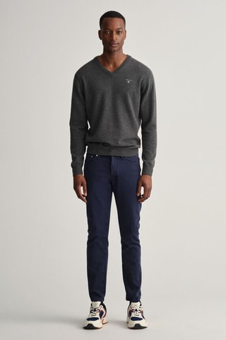 Calças de ganga skinny - Azul-marinho