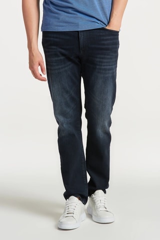 Calças de ganga direitas - Preto vintage