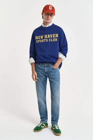 Calças de ganga - Azul-cobalto