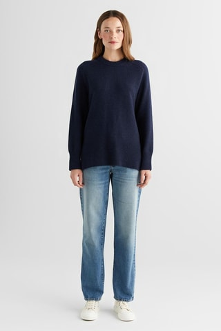 Calças de ganga direitas - Azul