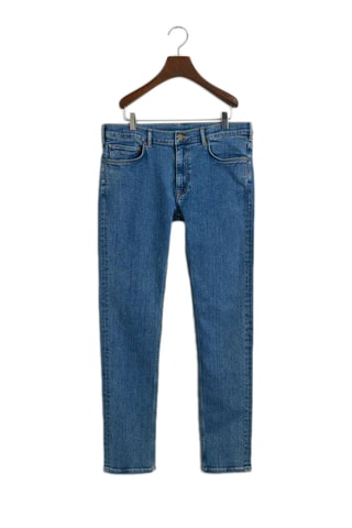 Calças de ganga slim - Azul