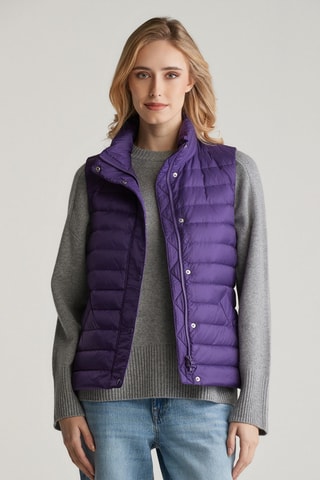 Colete acolchoado - Violeta