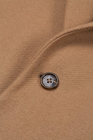 Sobretudo regular em lã - Camel