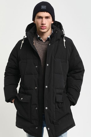 Blusão com capuz - Preto