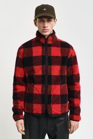 Casaco regular - Vermelho