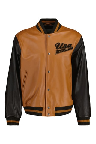 Teddy em couro de vitelo - Castanho