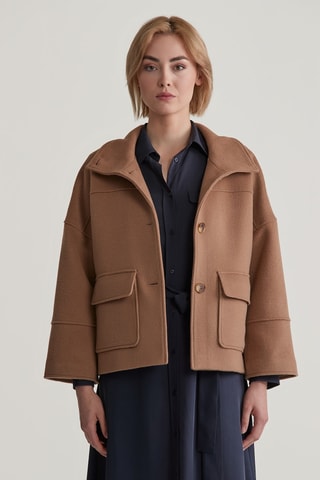 Jasje relaxed fit - Bruin