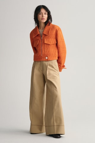 Casaco regular - Laranja