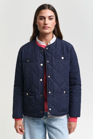 Casaco regular - Azul-marinho