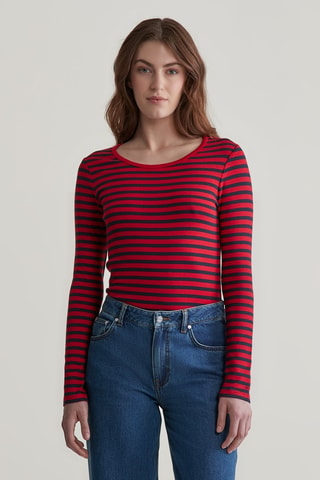 Top - Rouge et noir