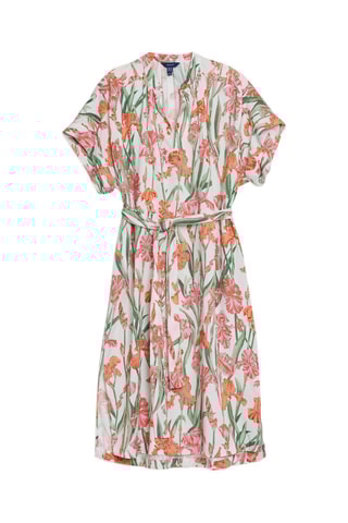 Vestido midi relaxed sem mangas - Cru