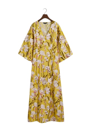 Vestido comprido - Amarelo