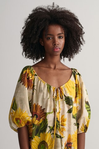 Vestido relaxed - Bege