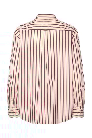 Camisa - Bege e bordô