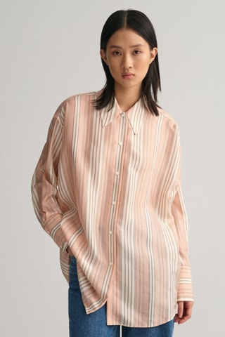 Camisa em seda - Bege