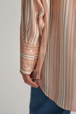 Camisa em seda - Bege