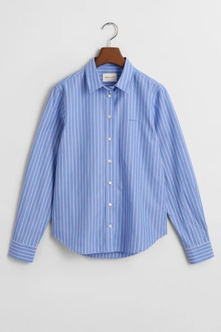 Camisa regular - Azul-claro
