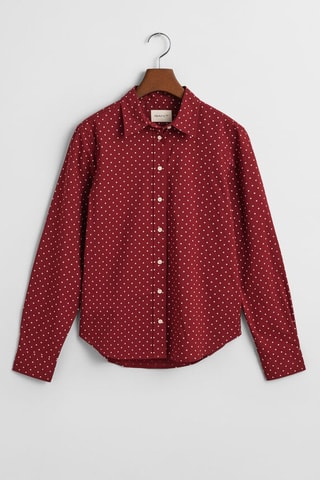 Camisa - Bordô e branco