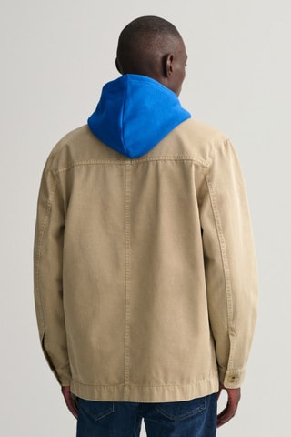 Sobrecamisa regular - Bege