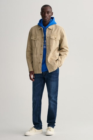 Sobrecamisa regular - Bege