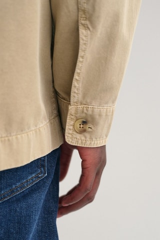 Sobrecamisa regular - Bege