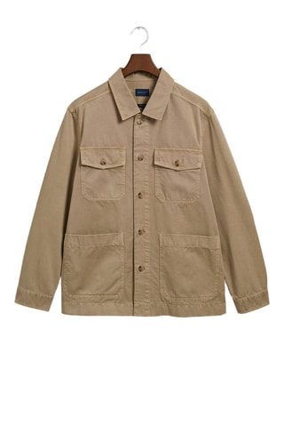 Sobrecamisa regular - Bege