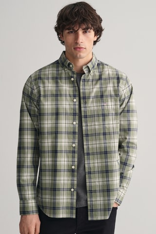 Camisa regular - Verde