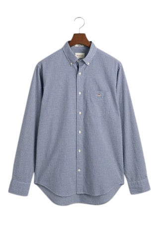 Camisa regular - Azul