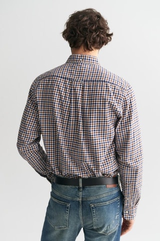 Camisa regular - Castanho