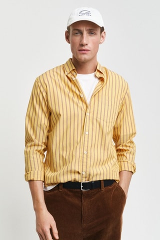 Camisa regular - Amarelo