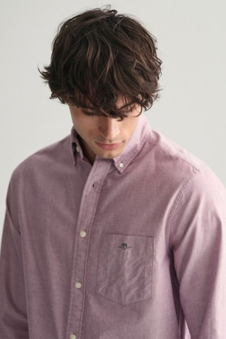 Camisa regular - Rosa