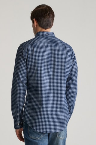 Camisa slim - Azul