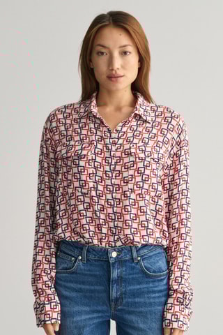 Camisa relaxed - Creme