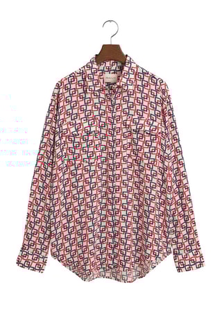 Camisa relaxed - Creme