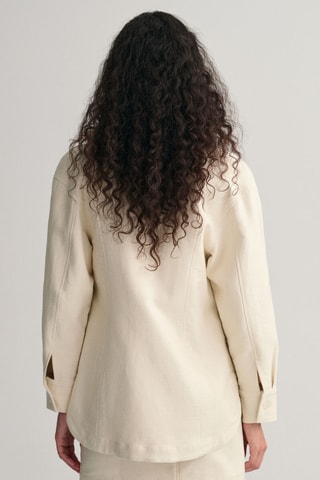 Sobrecamisa regular - Cru