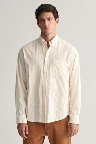 Camisa relaxed - Creme