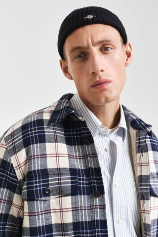 Sobrecamisa regular - Azul