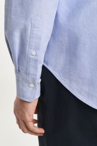 Camisa relaxed - Azul-claro