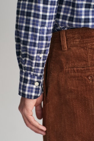 Camisa regular - Azul