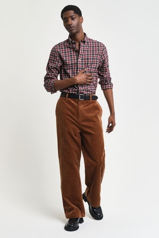 Camisa regular - Bordô