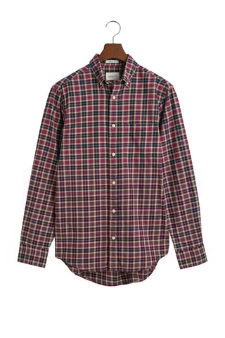 Camisa regular - Bordô