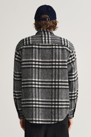 Sobrecamisa de lã - Preto