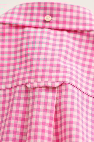 Camisa em algodão biológico - Rosa