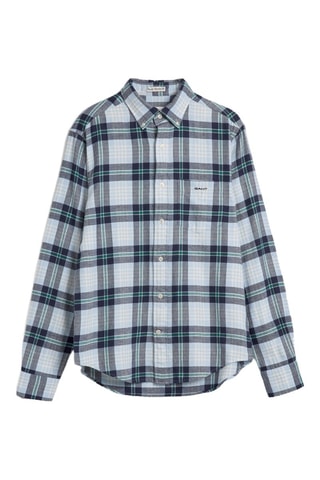 Camisa regular - Azul